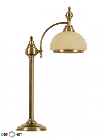 Lampa stołowa Palermo -  1 płomienna, mosiężna lampa stołowa.