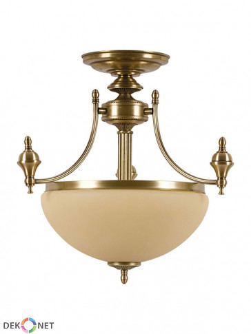 Lampa Palermo ampla -  2 płomienna,  mosiężna ampla.