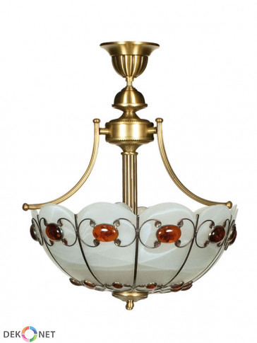 Lampa Aster ampla -  3 płomienna lampa wisząca