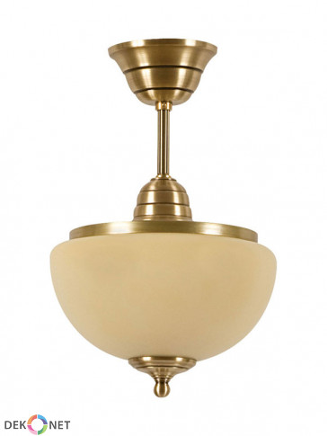 Lampa Palermo ampla -  1 płomienna, mosięzna ampla