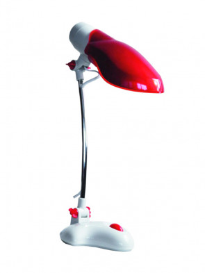 Lampa biurkowa B701 czerwona
