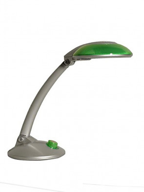 Lampa biurkowa MT3127, zielona z mocną świetlówką