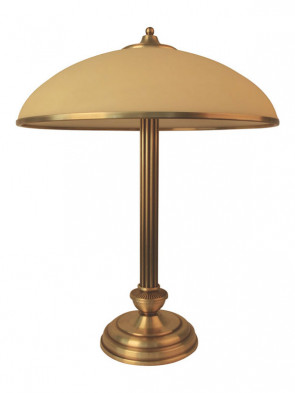Lampa stołowa Olimp -  2 płomienna lampa stołowa z mosiądzu.