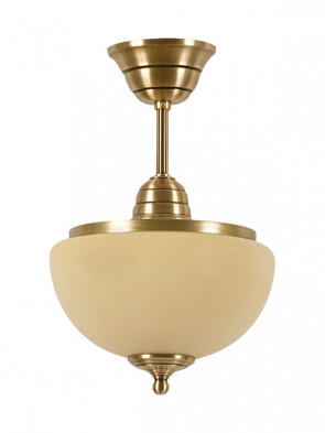 Lampa Palermo ampla -  1 płomienna, mosięzna ampla