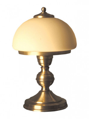 Lampa stołowa Topaz Mała, klasyczna, mosiężna lampa stołowa 1 płomienna
